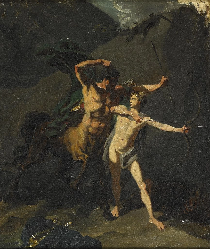 L'educazione di Achille - bozzetto, Musée des Beaux, Arts de Rouen